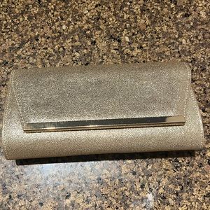 Gold clutch